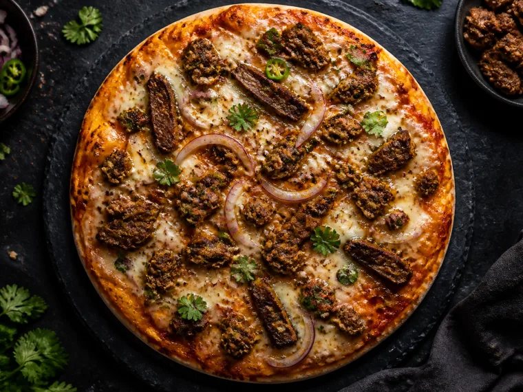 Special Bihari Kabab Pizza